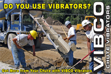 VIBCO Concrete Chute Vibrator Postcard #3