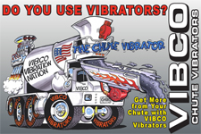 VIBCO Concrete Chute Vibrator Postcard #4