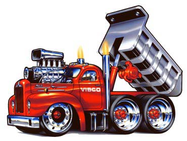 VIBCO Big Bertha Truck Vibrator - Art by Rohan Day
